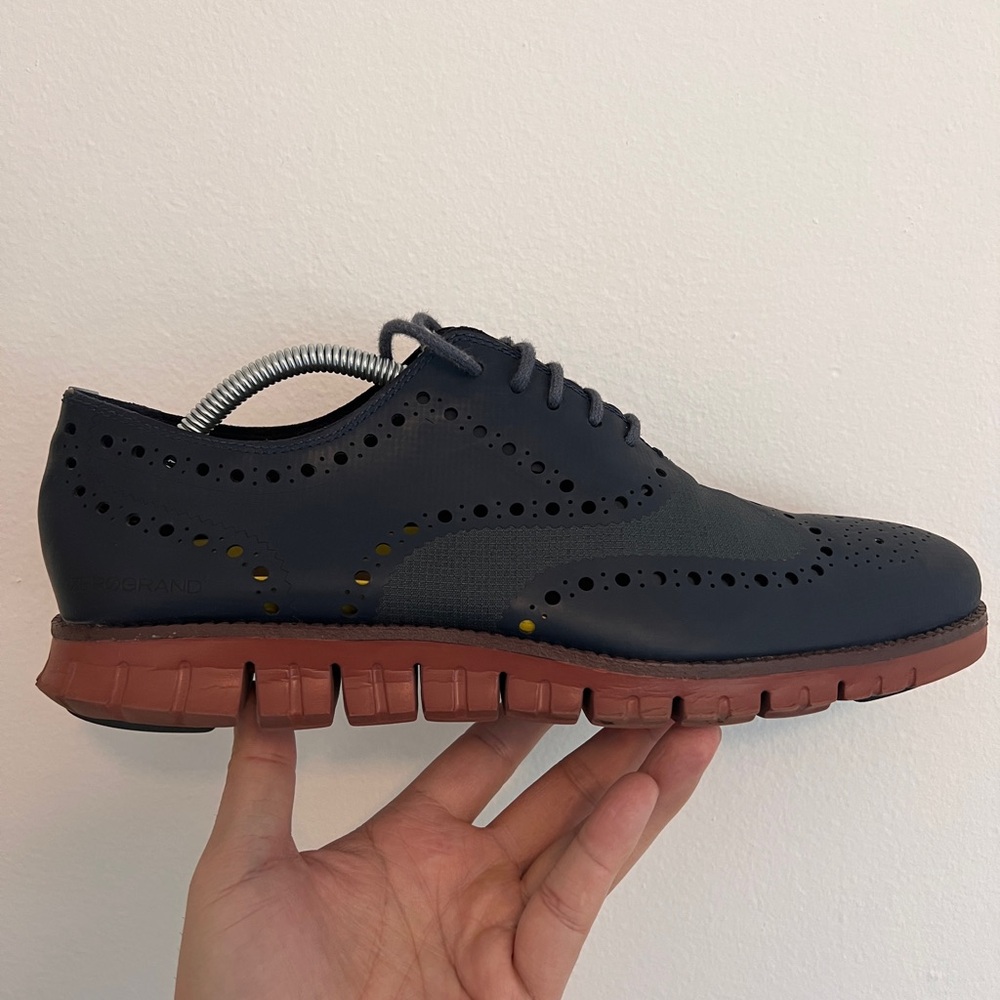 Cole Haan Men's Navy Oxford Shoes